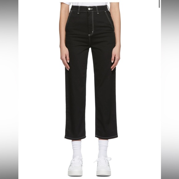 Carhartt Work in Progress Black Amanda Jeans NWT - Picture 2 of 6